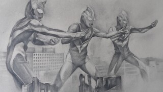 [Ba anh hùng Heisei] Ultraman Tiga, Dyna, Gaia và Trận chiến siêu chiều! ! !