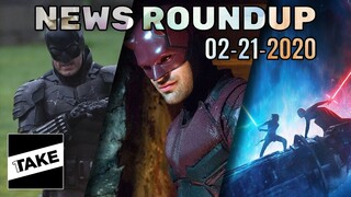 Batman Suit Reveal, Daredevil Rumors, New Star Wars  - One Take 2/21/20