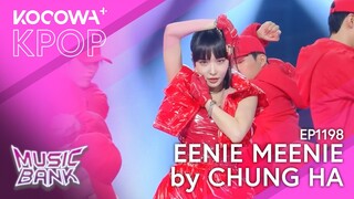 CHUNG HA - Eenie Meenie ft HONGJOONG of ATEEZ | Music Bank EP1198 | KOCOWA+