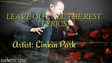 Leave Out All The Rest (Lyrics)🎶- Linkin Park