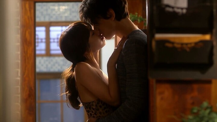 Korean romance drama kissing scene