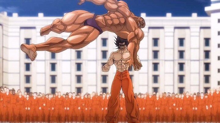 Guevara throws his most powerful punch, and the winner is finally revealed! Hanma Baki