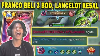 Lancelot di bikin kesal sama franco damage