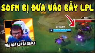 Sofm bị đưa vào cái bẫy của đồng đội LPL, Hậu quả của việc ăn snack - LMHT - LOL - Skin - Montage