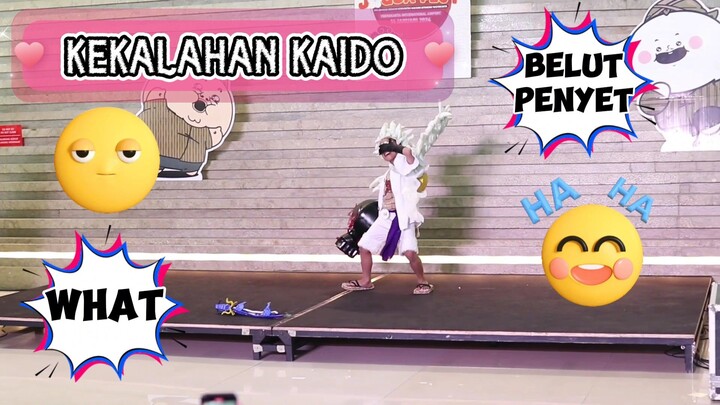 Battle Luffy Gear 5 vs Kaido di Event Nakama 1.0 Jogja Fest #JPOPENT #bestofbest
