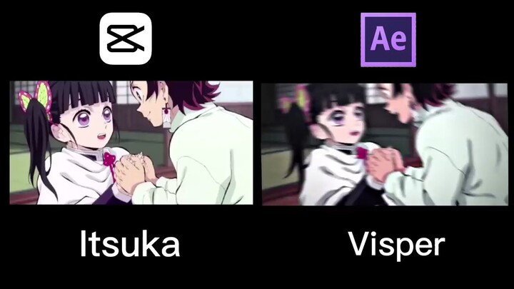Comparison of editing on Capcut and Adobe After effects