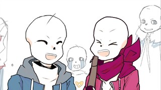 [chữ viết tay undertale/au] thời gian dọn dẹp của sans (ー_ー)