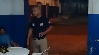 Cop Slaps A Woman And Takes A Bottle To The Head