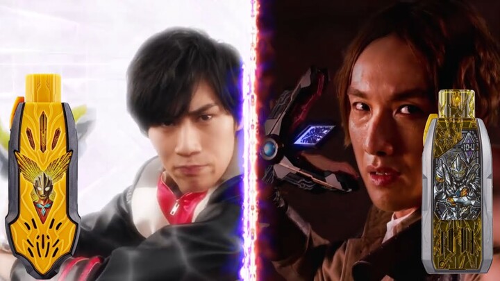 Ultraman Trigger and Trigger Dark-Transformation and Type Change Comparison