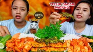 MUKBANG TELUR DADAR PADANG ⁉️ LALAPAN MENTAH | MUKBANG INDONESIA |