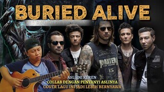 Collab Dengan Vocalis Aslinya Cover Ini Jadi Makin Bernyawa | Alip Ba Ta - BURIED ALIVE (A7X)