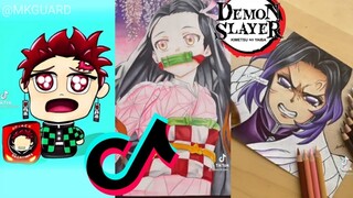 Demon Slayer Art/Animation TikTok Compilation