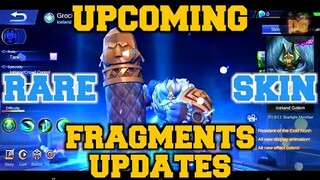 UPCOMING RARE SKIN FRAGMENTS UPDATES | Mobile Legends: Bang Bang!