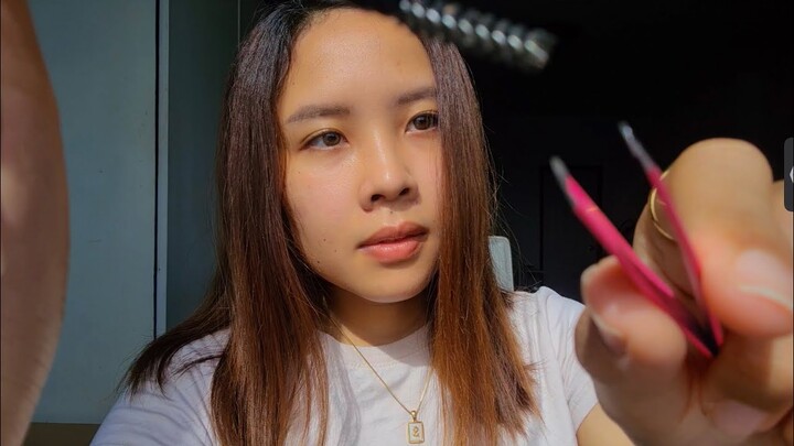 ASMR | ทำคิ้ว ♡ Doing Your Eyebrows | Thai Whispers 🇹🇭