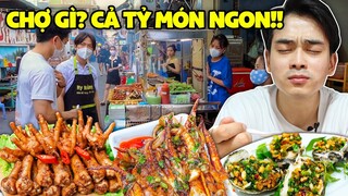 Phá đảo chợ ẩm thực nổi tiếng Sài Gòn | Chợ Việt Nam nó phải là như thế!!