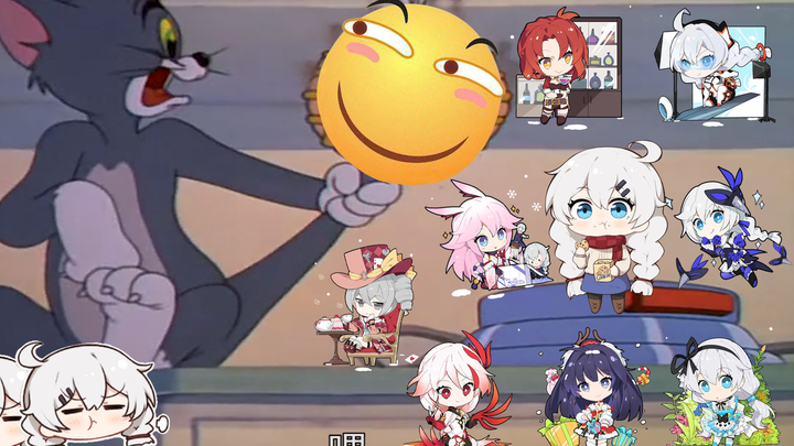 When Honkai Impact 3 comes with Tom and Jerry #12
