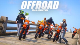 OFFROAD TRAIL ADVENTURE, GUNUNG TERTINGGI, PEMANDANGAN YANG INDAH, TRACK TERJAL - GTA 5 ROLEPLAY