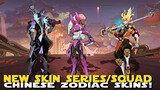 NEW UPCOMING SKIN SERIES! CHINESE ZODIAC! REPLACING ZODIAC SKINS? MOBILE LEGENDS NEW SQUAD/SERIES