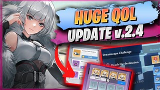 HUGE Every QOL Improvement for 2.4 Tower of Fantasy & More