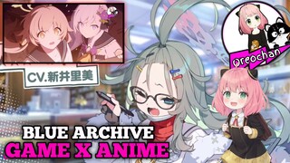 Ngga ada obat GAME di jadikan ANIME Rekomendasi Buat Waifu II BLUE ARCHIVE