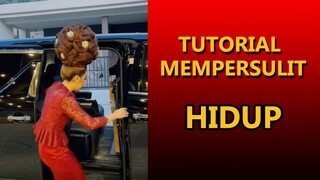 lucu mirip artis siapa dah? tutorial mempersulit hidup kocak banget dah #short