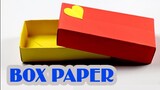 Làm hộp giấy bằng giấy a4 đơn giản - How to Make a Rectangular Origami Box - Easy Origami