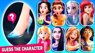 🔥Guess the Character by their SHOES | Princess Disney, Inside out 2, Disney Character