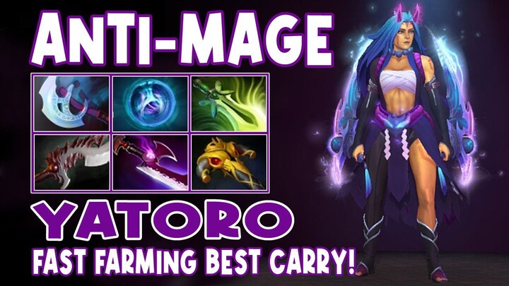 Anti-Mage Yatoro Highlights FAST FARMING BEST CARRY - Dota 2 Highlights - Daily Dota 2 TV