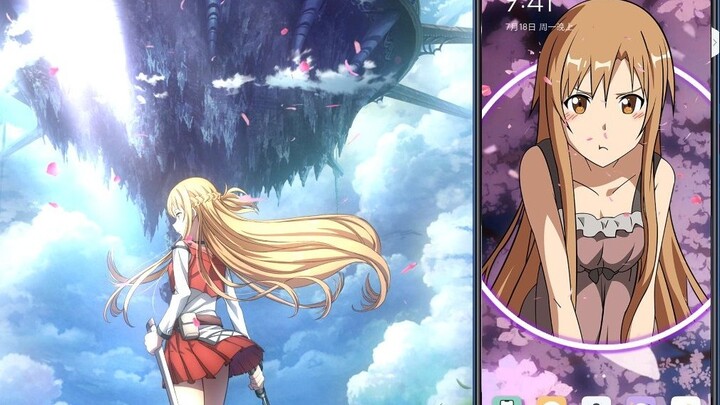 Rekomendasi wallpaper dinamis wallpaper-Wallpaper cantik "Asuna"!