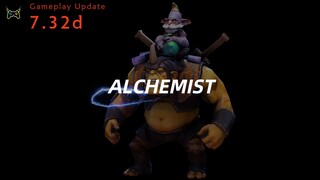 ALCHEMIST DOTA 2 PATCHES 7.32d