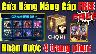 Sự kiện cửa hàng nâng cấp FREE - Nhận được 4 skin cho Fan | Bị ăn Chử.i Vì Tặng QH FREE | Xuân TV