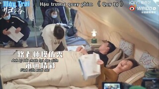 Hậu trường cảnh vợ chồng Thần Hiểu show tình cảm tới đâyyy😍😍😍. Phim ( Quy Lộ )