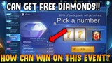New Event!!! How To Win On Diamond Draw ( CLAIM IT) | Mobile Legends
