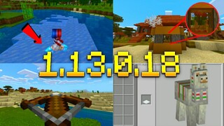 อัพเดท Minecraft 1.13.0.18 (Beta) - GamePlay | รองเท้าน้ำแข็งกลับมาอีกครั้ง!! และลามะแสดงพรม