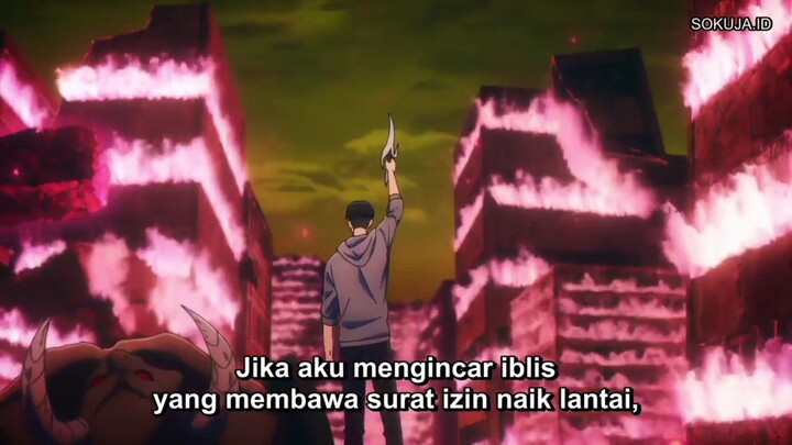 sung Jinwoo melawan pasukan iblis (Solo Leveling episode 3)