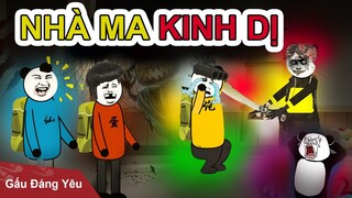 Gấu Đáng Yêu: NHÀ MA KINH DỊ | Phim hoạt hình gấu đáng yêu ghê rợn