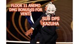 Anemo dmg bonus in abyss was a mistake | Genshin Impact