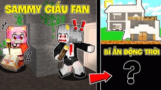 GẤU MORA PHÁT HIỆN SAMMY GIẤU FAN HẦM BÍ ẨN ĐỘNG TRỜI TRONG NHÀ MINECRAFT