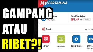 Jadi Gue Nyobain Pakai MY PERTAMINA Buat Isi Bensin... Sekalian Review