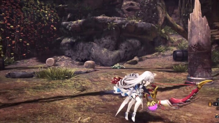 [MHWI] Bubble Fox Dragon petal special effects bow and arrow mod, every arrow is a petal! (updated v