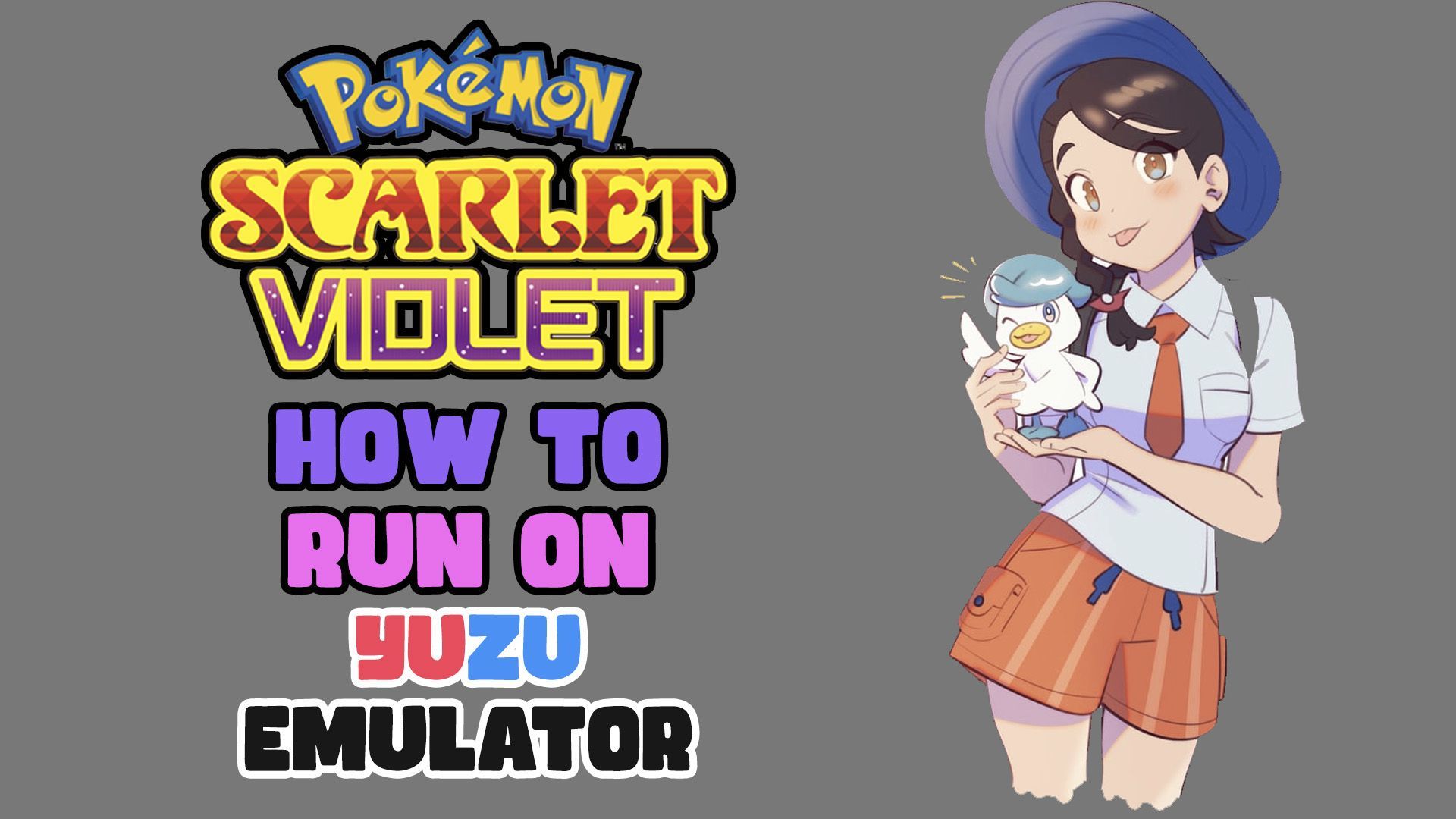 Pokemon Scarlet and Violet is already playable on PC via Nintendo Switch  emulators