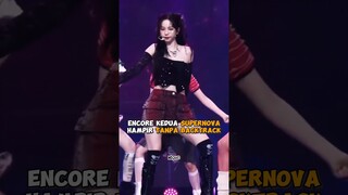 Encore kedua Supernova hampir tanpa backtrack #kpop #viral #karina #ningning #winter #giselle #aespa