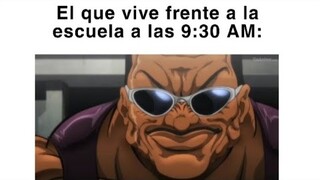 El que vive frente a la escuela vs El que vive lejos