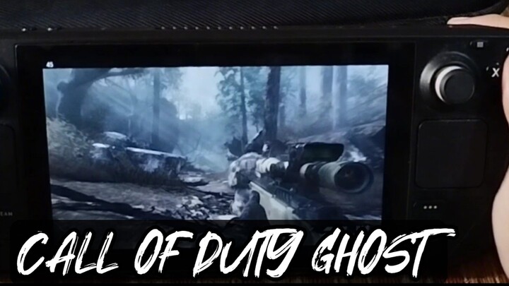 masih melanjutkan CALL OF DUTY GHOST.suasana yg menegangkan
