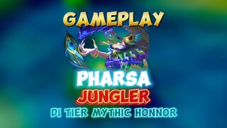 GAMEPLAY PHARSA JUNGLER KETIKA LAWAN FANNY JUNGLER🙌✍️ #wiamungtzy #contentcreatormlbb #pharsa #mlbb