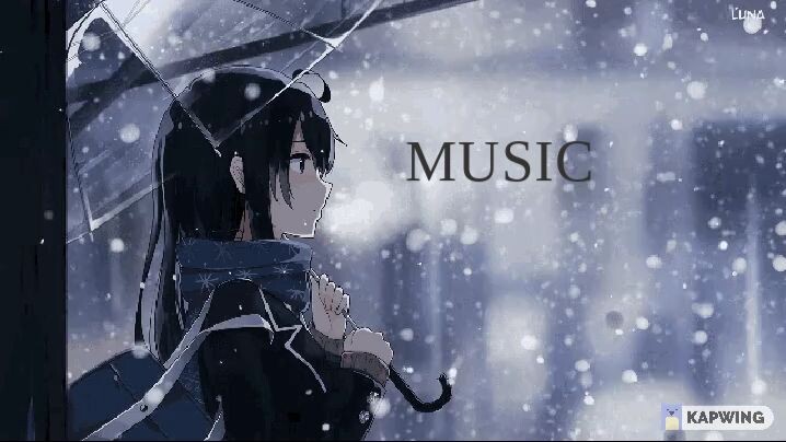 music with rain sound