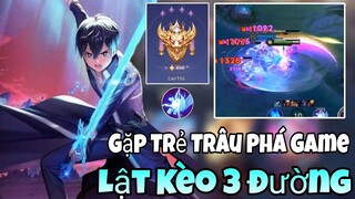 TOP Allain | Trận Đấu 3vs7 Gặp Trẻ Trâu Phá Game Mất 3 Đường Và Cái Kết Lật Kèo ✓