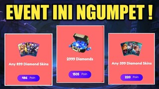 EVENT INI NGUMPET !! DIAMOND & SKIN EPIK GRATIS ADA DI APLIKASI INI !