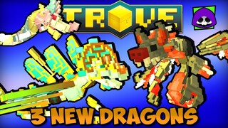 3 NEW FREE TO PLAY DRAGONS from TROVE SUNRISE