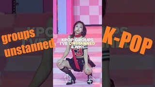 kpop groups i’vs unstanned & why